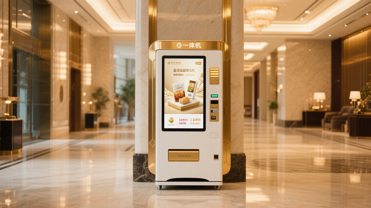 工業(yè)安卓一體機(jī)在自動售貨機(jī)上的應(yīng)用